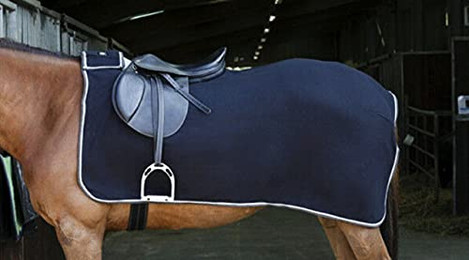 Produktbild von EKKIA Nierendecke Polarfleece Navy - 1 Stk.