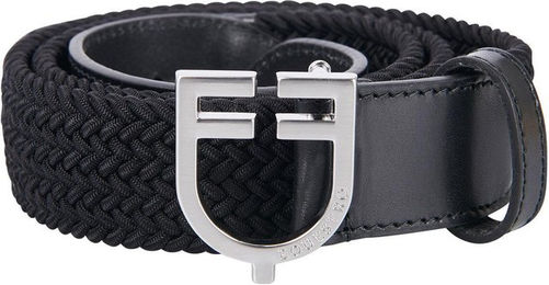 Produktbild von Elastische Gürtel mit Lederlogo-Schließe für Damen Equestro