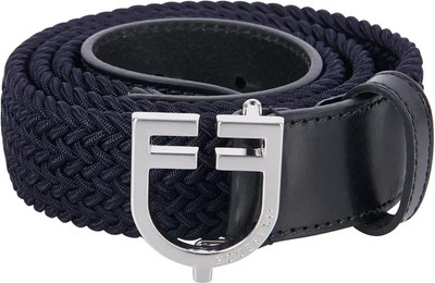 Produktbild von Elastische Gürtel mit Lederlogo-Schließe für Damen Equestro