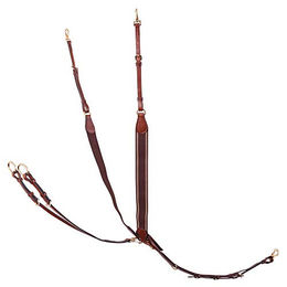 Elastisches Vorderzeug für Pferde mit Martingal BR Equitation Taunton – Bild 1 von 2