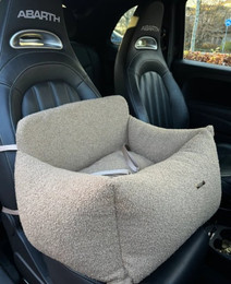 Produktbild von Elite Puppy Tierbett Premium Grauer Hundeautositz