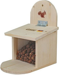 Produktbild von ELMATO Futterautomat Eichhörnchen Nussautomat Futterhaus