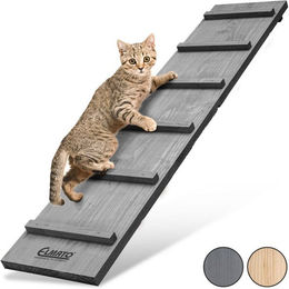 ELMATO Haustiertreppe Katzentreppe erweiterbar wetterfest – Bild 1 von 2