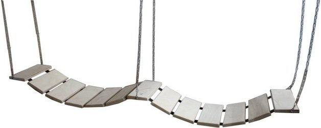 Produktbild von ELMATO Katzen-Hängematte Wandhängebrücke 120x20cm