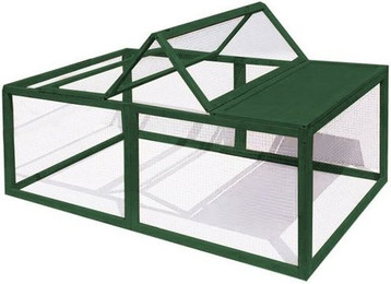 Produktbild von ELMATO Kleintierstall Freilauf Sommergarten 160x100x60 cm