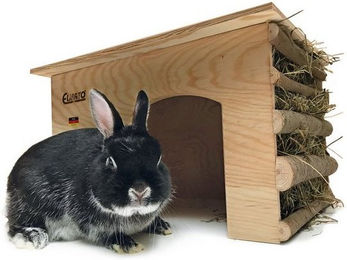 Produktbild von ELMATO Nagerhaus Heuscheune XL mit Futterstelle