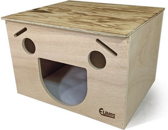 Produktbild von ELMATO Nagerhaus Smileyhaus für Kleintiere