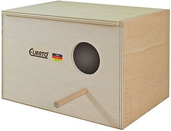 Produktbild von ELMATO Nistkasten Großsittichkobel 30x22x20 cm