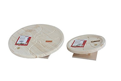 Produktbild von ELMATO Tier-Intelligenzspielzeug Circle Fun Drehteller Holzlaufscheibe für Nager