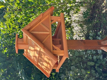 Produktbild von Elmato Vogelhaus Blockhaus Alpenglück