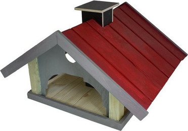 Produktbild von ELMATO Vogelhaus Kaprun Deluxe mit Silo groß