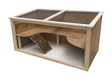Produktbild von ELMATO Voliere Käfig für Kleintiere Nagerparadies 100x51x50cm