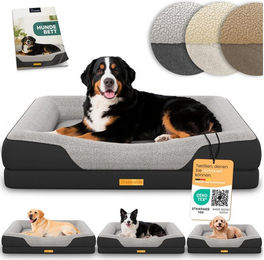 ELONEO Hundebett ELONEO Orthopädisches Hundebett – Bild 1 von 9