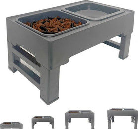 Produktbild von ELS PET Höhenverstellbarer Faltbarer Hundenapf 2-in-1