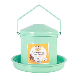 Produktbild von Emaillierte Trichter-Futterstelle für Geflügel - 3 l