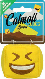 Produktbild von Emoji Cat Cube Laughy mit MadNip - 7 cm