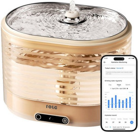Produktbild von Enabot Rola Smart Pet Water Fountain Katzen Trinkbrunnen Kabellos 2L - 2 l