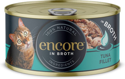 Produktbild von Encore Cat Thunfischfilet Katzen-Nassfutter - 16 x 70 g