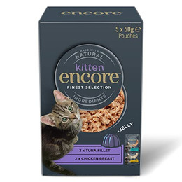 Produktbild von Encore Kitten Jelly Pouch - 10 x 50 g