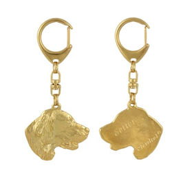 English Setter Lawerack Schlüsselanhänger mit Hund in Geschenkbox – Bild 1 von 7