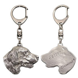 English Setter Schlüsselanhänger silber – Bild 1 von 9
