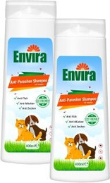 Produktbild von Envira Anti-Parasiten Shampoo - 2 x 400 ml