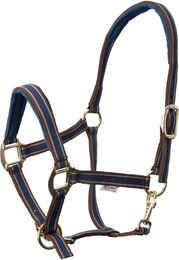 Produktbild von EQuest Halfter Dual Plus braun Warmblut