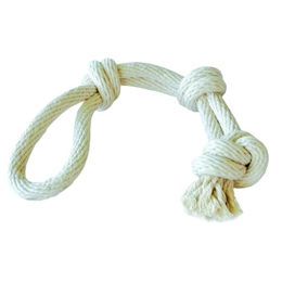 Produktbild von EQuest Hundespielzeug Spirit Spieltau mit Doppelknoten Natur L - 1 Stk.