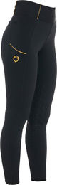 Equestro Slim Fit High Waist Vollgrip Reitleggings Damen – Bild 1 von 4