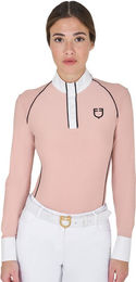 Produktbild von Equestro Slim Fit Mesh Turniershirt Damen