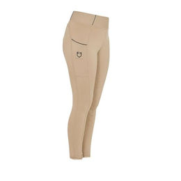 Equestro Slim Fit Vollgrip Reitleggings Kinder – Bild 1 von 6