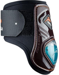 eQuick eShock Klettverschluss Hintere Fesselkopfgamaschen Medium Schwarz – Bild 1 von 3