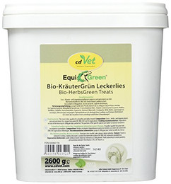 Produktbild von EquiGreen Bio-KräuterGrün Leckerlis - 2,6 kg