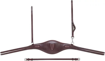 Produktbild von Equiline Anatomisch geformtes, breites, zweigeteiltes Genickstück zum Reiten