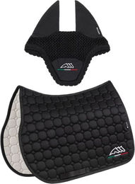 Produktbild von Equiline Eqflaggy Schabracke und FliegenhaubeSet