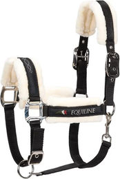 Produktbild von Equiline Tom Halfter mit Lammfell