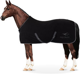 Equinate Abschwitzdecke Nevada aus Fleece mit Widerristpolster und Kreuzbegurtung 165cm - 1 Stk. – Bild 1 von 3