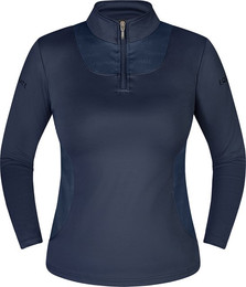 Produktbild von Equinate Damen Funktionsshirt Glide / Leichtes Langarmshirt L Navy