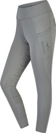 Produktbild von Equinate Damen Reitleggings Jules Vollbesatz mit Handytaschen 36 Grau