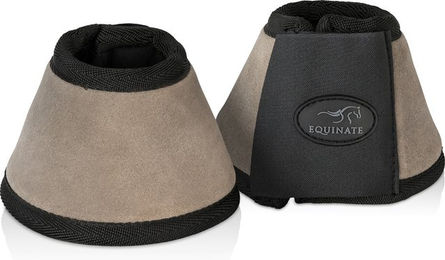 Equinate Hufglocken Fargo mit Wildleder überzogen XL Grau – Bild 1 von 3