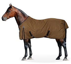 Produktbild von Equinate Regendecke Springfield mit Fleece 165 cm Bronze - 165 cm