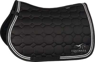 Produktbild von Equinate Satin Schabracke Madison Warmblut VS Schwarz