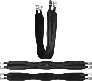 Equinate Sattelgurt Liam Langgurt ohne Elastik 120cm - 120 cm – Bild 1 von 5