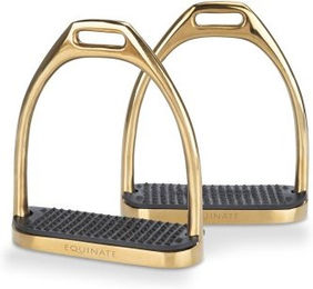 Produktbild von Equinate Steigbügel Luna 12 cm Gold