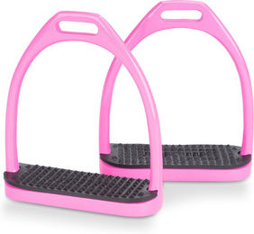 Equinate Steigbügel Midway 12 cm Rosa – Bild 1 von 3