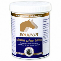 Produktbild von Equipur Biotin plus Tabs - 400 x 1 g