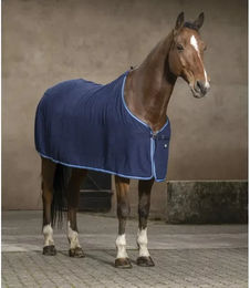 Produktbild von Equithème Riding World Abschwitzdecke Frottee marineblau