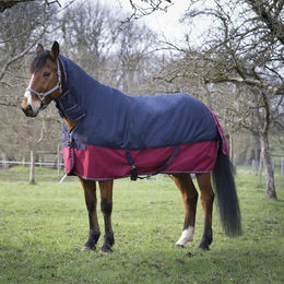 Equithème Tyrex 1200D 0g Combo - navy/burgundy – Bild 1 von 9