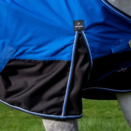 Produktbild von Equithème Tyrex 1200D Aisance 150g - blau/schwarz