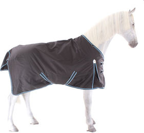 Equithème Tyrex 1200D Weidedecke 150g grau/blau – Bild 1 von 9